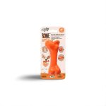 All For Paws AFP Bon Appetit Crunch Rubber Bone Dog Dental Chew Mainan Gigitan Anjing Tulang Crinkle