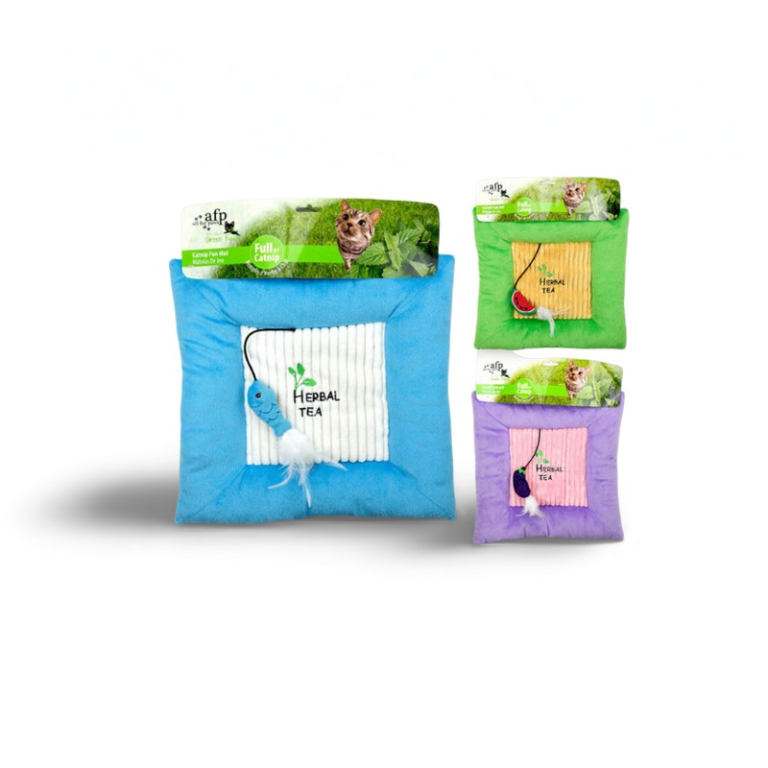 All For Paws AFP Catnip Cat Mat Alas Kucing Tempat Tidur Kasur Cat Bed Bantal Mainan Pillow