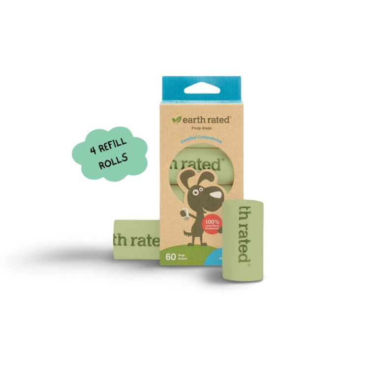 Earth Rated Compostable Poop Bag Refill Roll Isi Ulang Eco Friendly