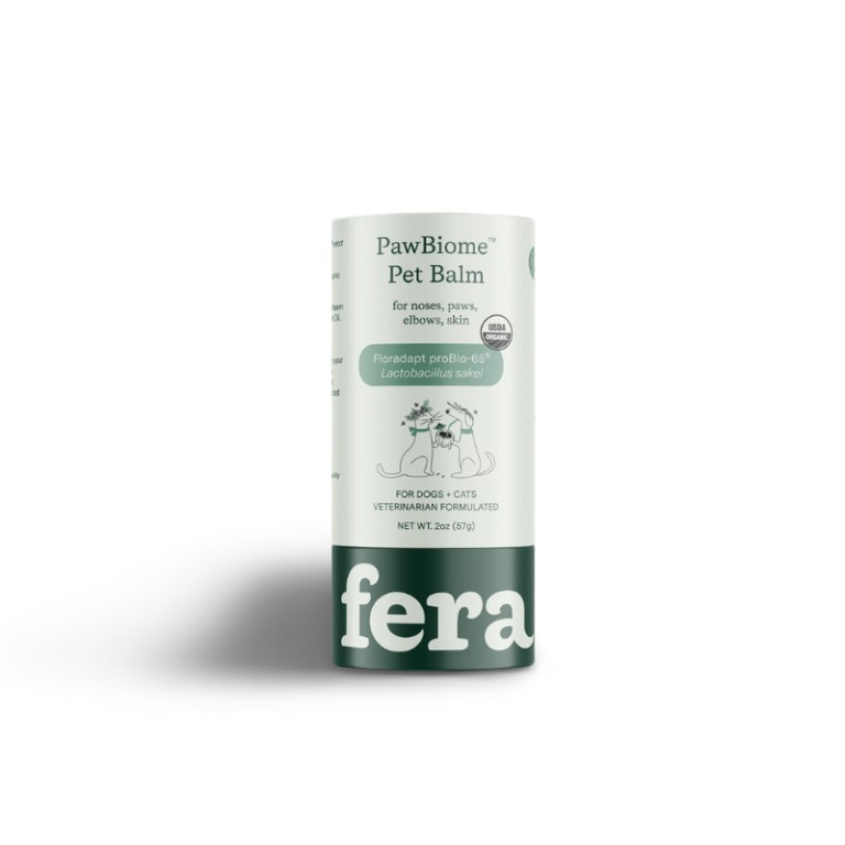 Fera Pets Organic PawBiome Organik Pet Paw Nose Balm Dogs Cats Balsam Balsem Kulit Kering Anjing Kucing Iritasi Gatal