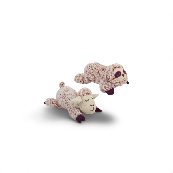 All For Paws AFP Calming Pal Lavender Scent Sheep Plush Toys Boneka Domba Anjing Mainan Calming Anxiety