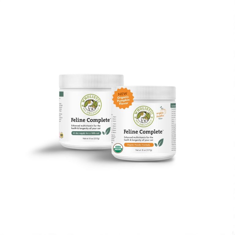 Wholistic Pet Organics Feline Complete Cat Multivitamin Kucing Mineral