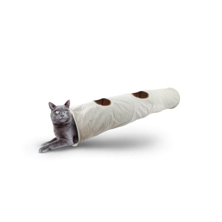All For Paws AFP Cat Tunnel Classic Comfort 150CM Crinkle Sound Tunnel Mainan Kucing Polyester