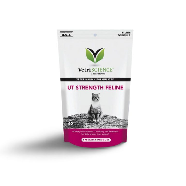 VetriScience UT Strength Feline Cranberry Extract  D-Mannose Vitamin Urinary Saluran Kencing Kucing Suplemen Kandung Kemih UTI Rasa Chicken Liver