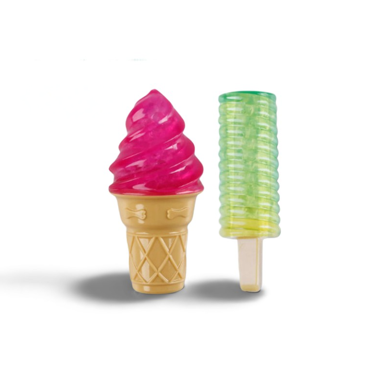 All For Paws Chill Out Double Chill Popsicle Teething Dental Chew Dog Toy Mainan Anjing Gigit Dingin Cooling Gel