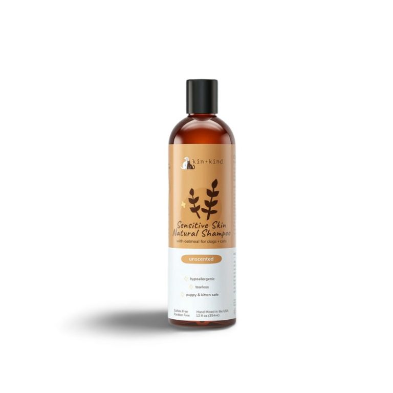 kin+kind Sensitive Pet Shampoo Anjing Kucing Unscented Hypoallergenic