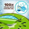 All For Paws AFP Chill Out Cooling  Gel Mat Kiwi Orange Alas Tempat Tidur Hewan Dingin Kasur Ranjang Anjing Kucing Dog Cat Mat - Image 4