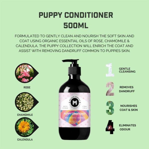 Melanie Newman Puppy Shampoo Conditioner Cologne Anak Anjing Gentle - Image 3