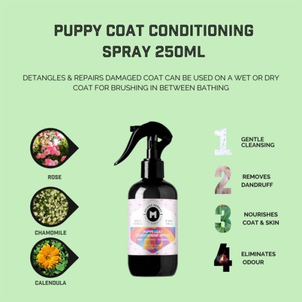 Melanie Newman Puppy Shampoo Conditioner Cologne Anak Anjing Gentle - Image 4