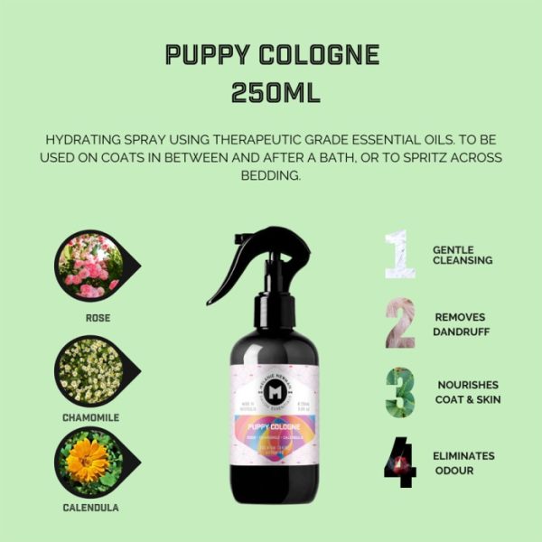 Melanie Newman Puppy Shampoo Conditioner Cologne Anak Anjing Gentle - Image 5