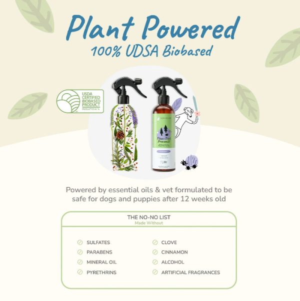 Kin+Kind Flea Tick Shampoo Spray Dog Cat Kutu Anjing Kucing Natural - Image 3