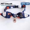 Japanese Pet Collar Kalung Kucing Anjing Jepang Pita Bow Tie Dasi Kupu Kupu Blue Pink Red Gray Biru Merah Muda Abu-Abu Lucu - Gambar 6