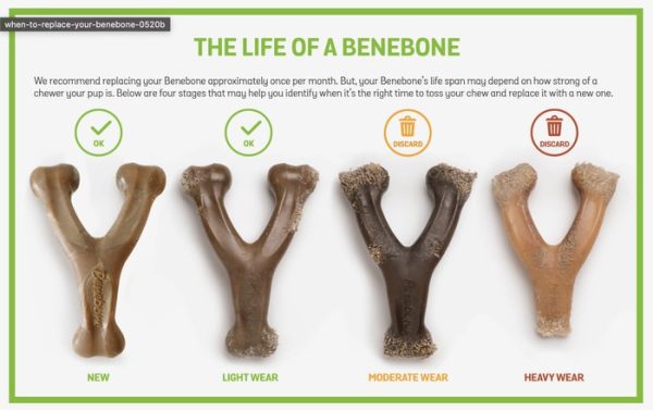 Benebone Dental Chew Tough Dog Toy Mainan Gigit Anjing Bacon Tulang - Image 4