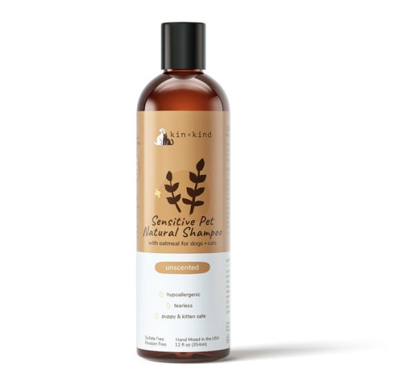 kin+kind Sensitive Pet Shampoo Anjing Kucing Unscented Hypoallergenic - Image 4
