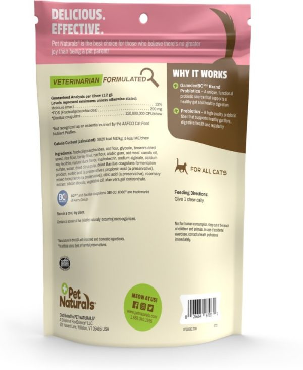 Pet Naturals of Vermont, Daily Probiotic Cats Probiotik Kucing Vitamin - Image 2
