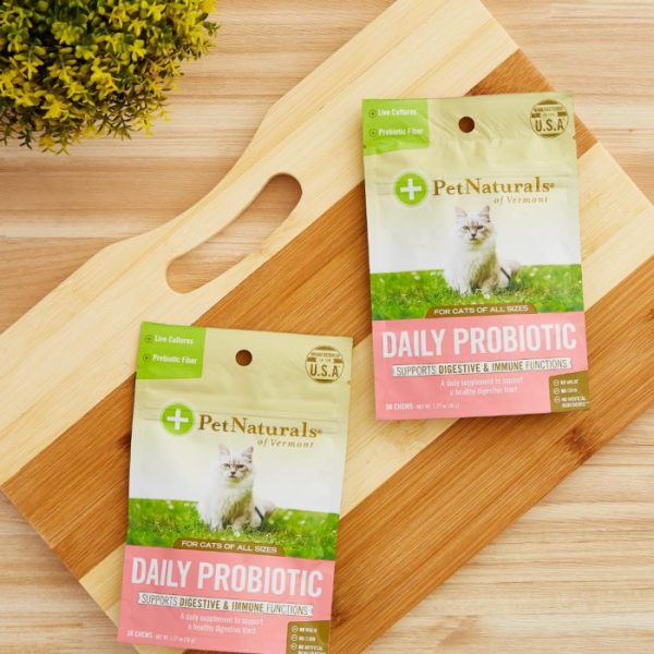 Pet Naturals of Vermont, Daily Probiotic Cats Probiotik Kucing Vitamin - Image 3