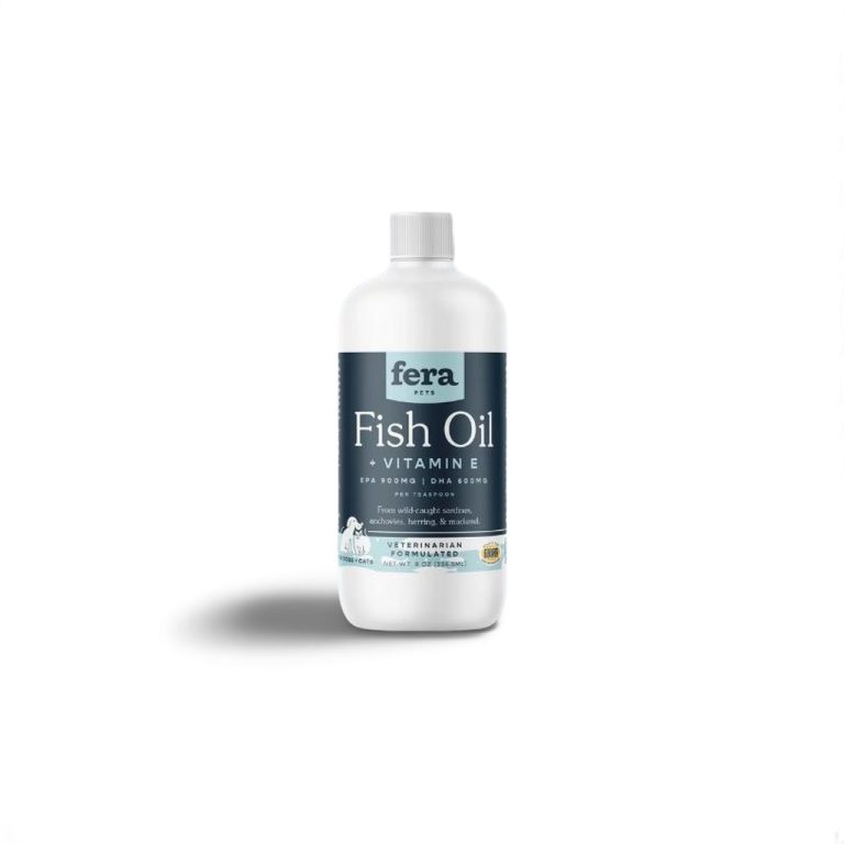 Fera Pet Organics Fish Oil EPA DHA Omega 3 Minyak Ikan Anjing Kucing
