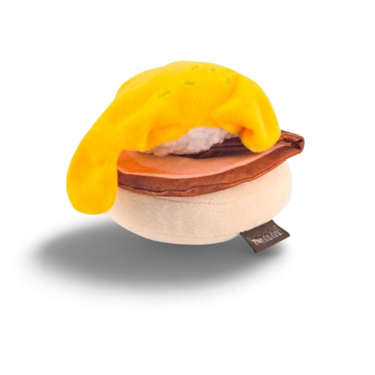 P.L.A.Y. Pet Play Barking Brunch Mainan Boneka Anjing Egg Benedict