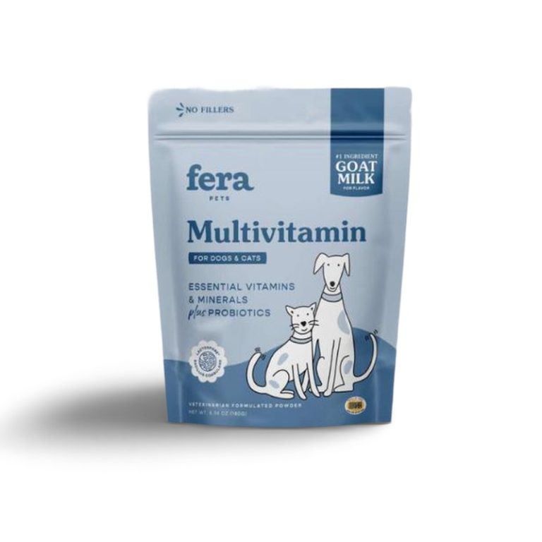 Fera Pet Organics Multivitamin Goat Milk Probiotic Anjing Kucing Dogs