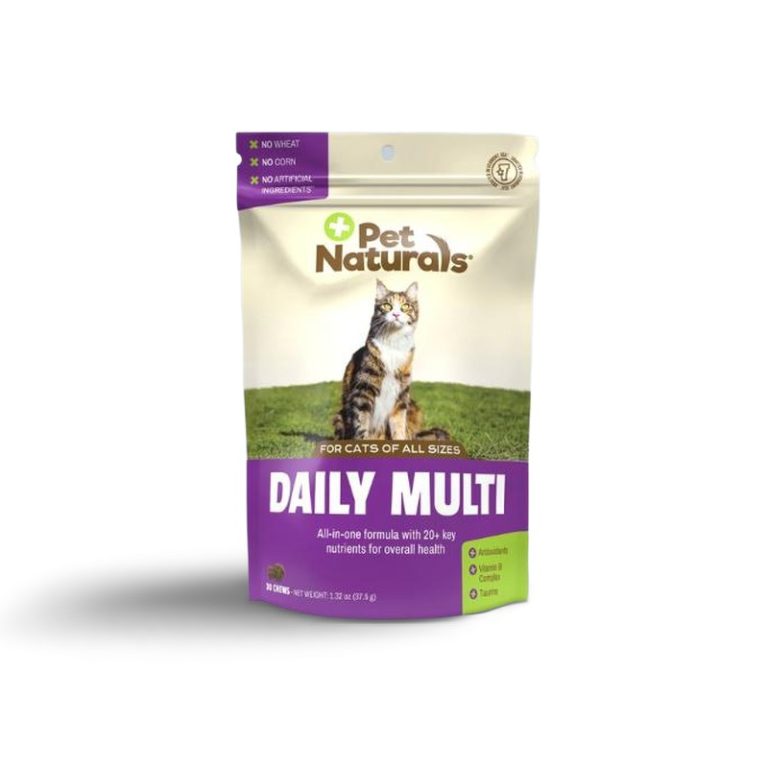 Pet Naturals of Vermont Daily Multi Cat Multivitamin Kucing Taurine