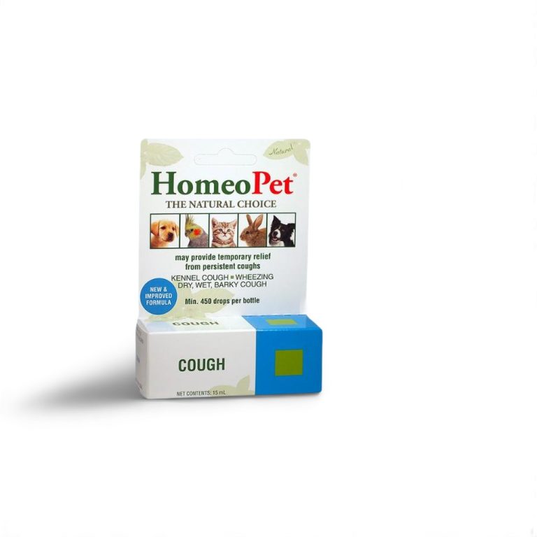 HomeoPet Cough Homeopathic Remedy Obat Batuk Herbal Anjing Kucing