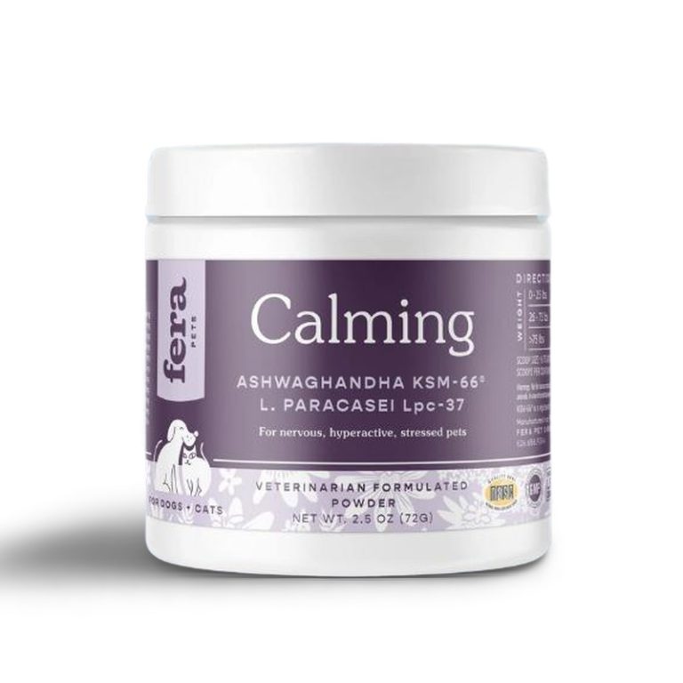 Fera Pet Organics Calming Support Dogs Cat Anxiety Anjing Kucing Stres