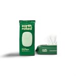 Earth Rated Dog Grooming Wipes Anjing Plant Based Alcohol Free