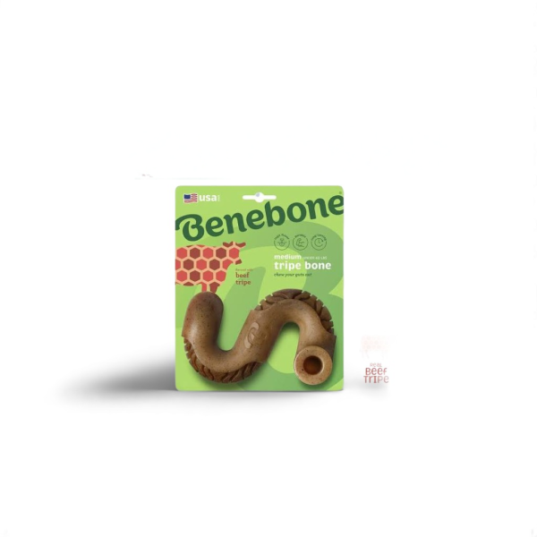 Benebone Beef Tripe Bone Dental Chew Mainan Gigit Anjing Dog Toys