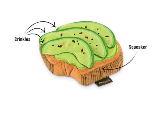 P.L.A.Y. Pet Play Barking Brunch Mainan Boneka Anjing Avocado Toast - Image 2