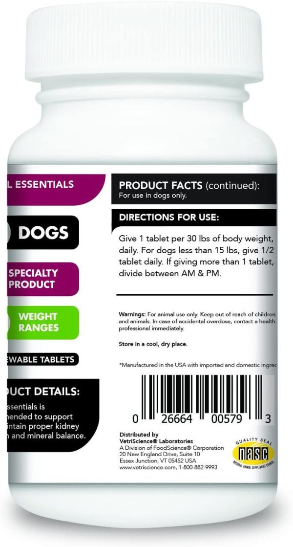 VetriScience Renal Essentials Dog Kidney Suplemen Ginjal Anjing - Image 4