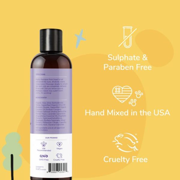Kin+Kind Oatmeal Shampoo Dogs Cats Sampo Anjing Kucing Natural Organic - Image 3