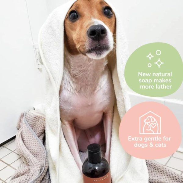 Kin+Kind Oatmeal Shampoo Dogs Cats Sampo Anjing Kucing Natural Organic - Image 4