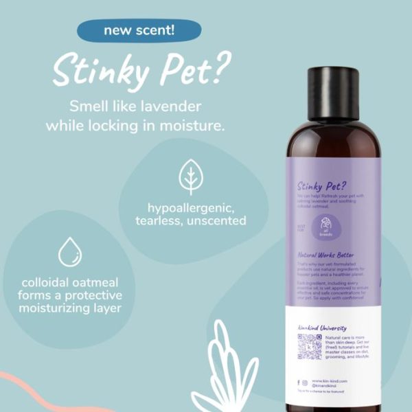 Kin+Kind Oatmeal Shampoo Dogs Cats Sampo Anjing Kucing Natural Organic - Image 5