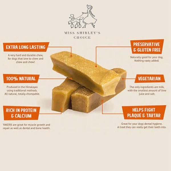 Miss Shirley's Choice Churpi Himalayan Yak Chew Cheese Snack Anjing - Image 5