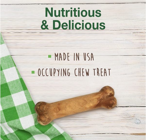 Nylabone Healthy Edibles Natural Long Lasting Snack Anjing Dog Treats - Gambar 3
