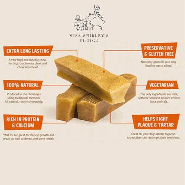Miss Shirley's Choice Churpi Himalayan Yak Chew Cheese Snack Anjing - Image 5