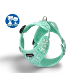 Dogness Harness Elegant Vest Anjing Kucing Baju Turquoise Biru Muda