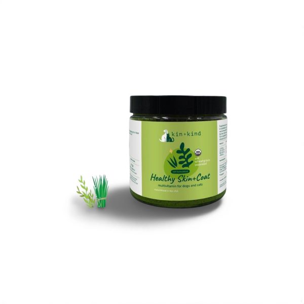 kin+kind Organic Healthy Skin Coat Vitamin Kulit Bulu Anjing Kucing