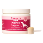 Fera Pets Organic Kidney Support for Dogs Suplemen Ginjal Anjing Natural Chitosan Probiotic Astragalus