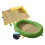 Pet Cooling Bamboo Pet Mat Dogs Cats Kasur Matras Alas Tidur Bambu Kucing Anjing Bantal Washable