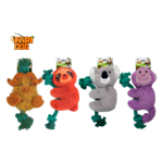 All For Paws AFP Safari Dog Mainan Anjing Boneka Plush Toys Tug War Rope Cuddle No Stuffing
