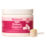 Fera Pets Organic Kidney Support for Cats Suplemen Vitamin Ginjal Kucing Astragalus Chitosan Natural