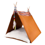 All For Paws AFP Dream Cat Dog Teepee Tent Aesthetic Estetik House Tenda Kasur Rumah Anjing Kucing Tempat Tidur Main