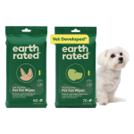 Earth Rated Pet Ear Eye Wipes Pembersih Mata Kuping Telinga Anjing Tear Stains Hypoallergenic