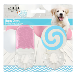 AFP Little Buddy Happy Chews Puppy Chew Toy 2pcs Mainan Gigitan Puppy TPR Dental Chew Anak Anjing Teething Tumbuh Gigi